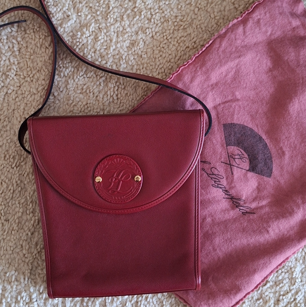 Karl Lagerfeld Vintage All Leather Bag